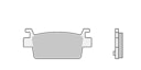 Vorschaubild Brembo Bremsbelag CC 07121