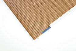 Skan Holz Dachplatten-Set in bronze