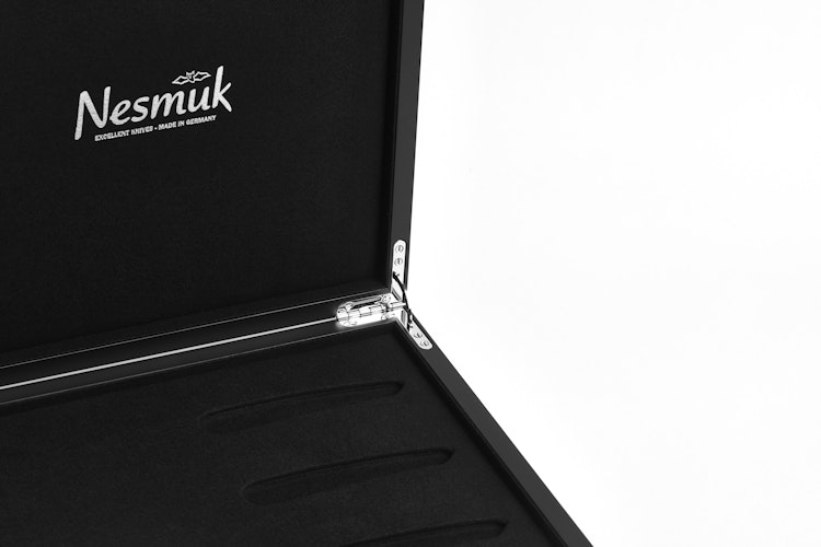 Nesmuk Schatulle 4er St.-Messer & Folder Exklusiv Mattlack