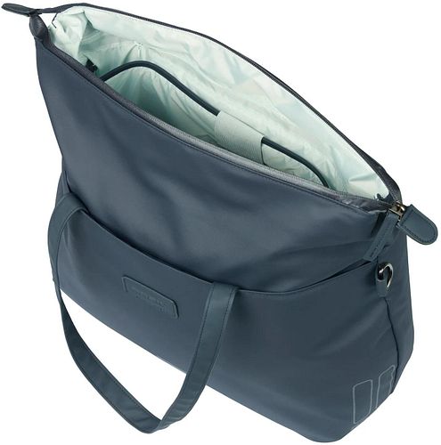 Basil Manhatten Hook-On System Commutertasche blau