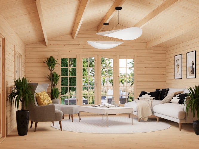 Palmako Gartenhaus Irene 23,9 m² - 44 mm