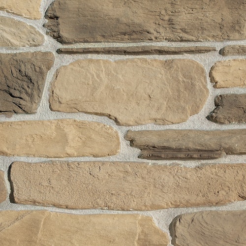 HANDMUSTER DE RYCK Eck- und Steinriemchen - Murok Sierra Beigegrün nuanciert