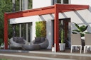 Vorschaubild Skan Holz Terrassenüberdachung Novara Breite 450 cm