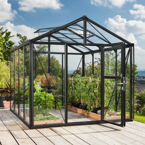 Vitavia Gewächshaus Zeus 8100 inkl. 2 Dachfenstern - 8,1 m²
