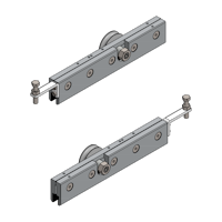 Griffwerk Zubehör-Set 60 PRO 2 Laufwagen Glas