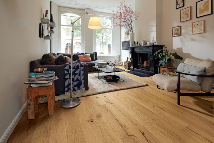 MEISTER Parkettboden MeisterParkett. longlife PD 400 2200 x 180 x 13 mm 9024 Eiche authentic gebürstet naturgeölt