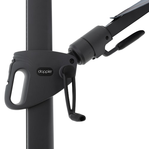 doppler Pendelschirm myZONE 240 x 320, Aluminium Anthrazit / 100 % Polyester 180 g/m²