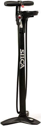 Silca Super Pista Digital Standpumpe schwarz