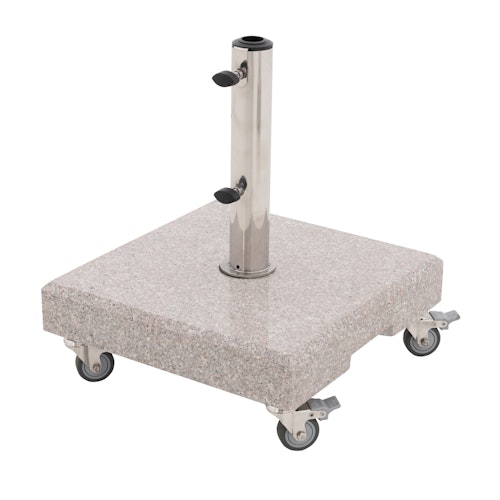 doppler Räderset für Granitsockel LIFE, 4er Set