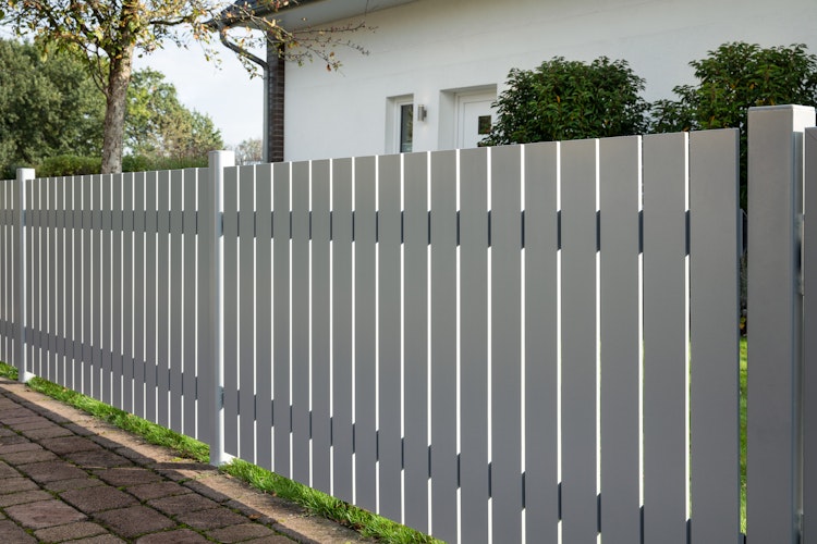 TraumGarten Alu-Vorgartenzaun Squadra