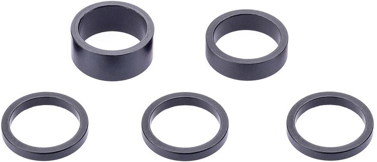 CONTEC Spacer-Set Spaler 1 1/8 Zoll schwarz schwarz matt