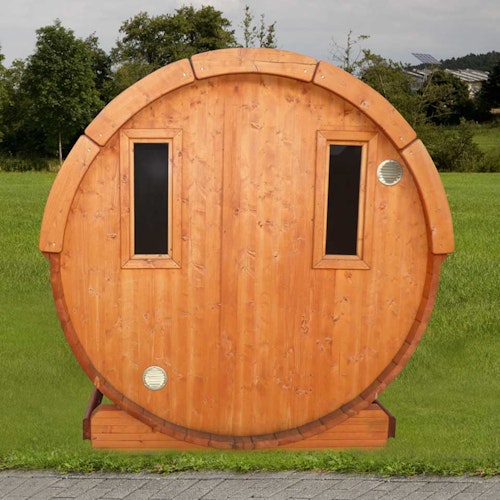 Wolff Finnhaus Saunafass Fasssauna 330 (2-Raum)