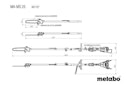 Vorschaubild Metabo MA-MS 25 * Hochentaster-Aufsatz TV00 601727850