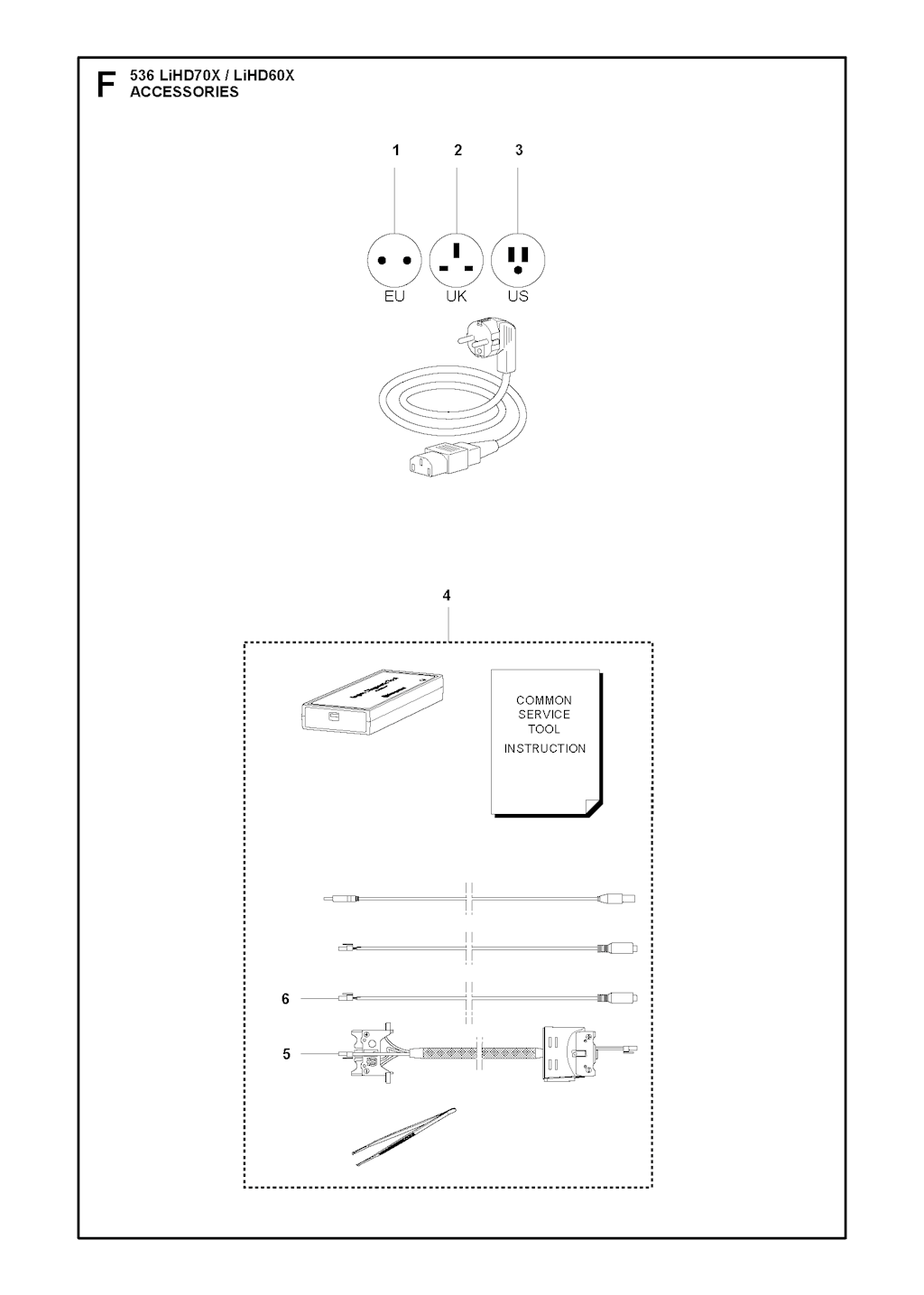 Explosionszeichnung Ersatzteile
