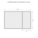 Vorschaubild Karibu Woodfeeling Gartenhaus Mattrup - 28 mm