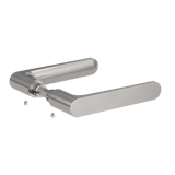 GRIFFWERK AVUS Griffpaar für Schlosskasten - Samtgrau, Kaschmirgrau, GraphitschwarzZubehörbild