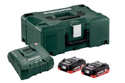 Metabo Basis-Set 2 x LiHD 4.0 Ah + Metaloc