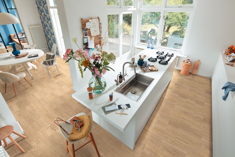 MEISTER Laminatboden MeisterDesign. laminate LC 55 1288 x 198 x 7 mm 07135 Crosswood Woodfinish-Matt-Struktur