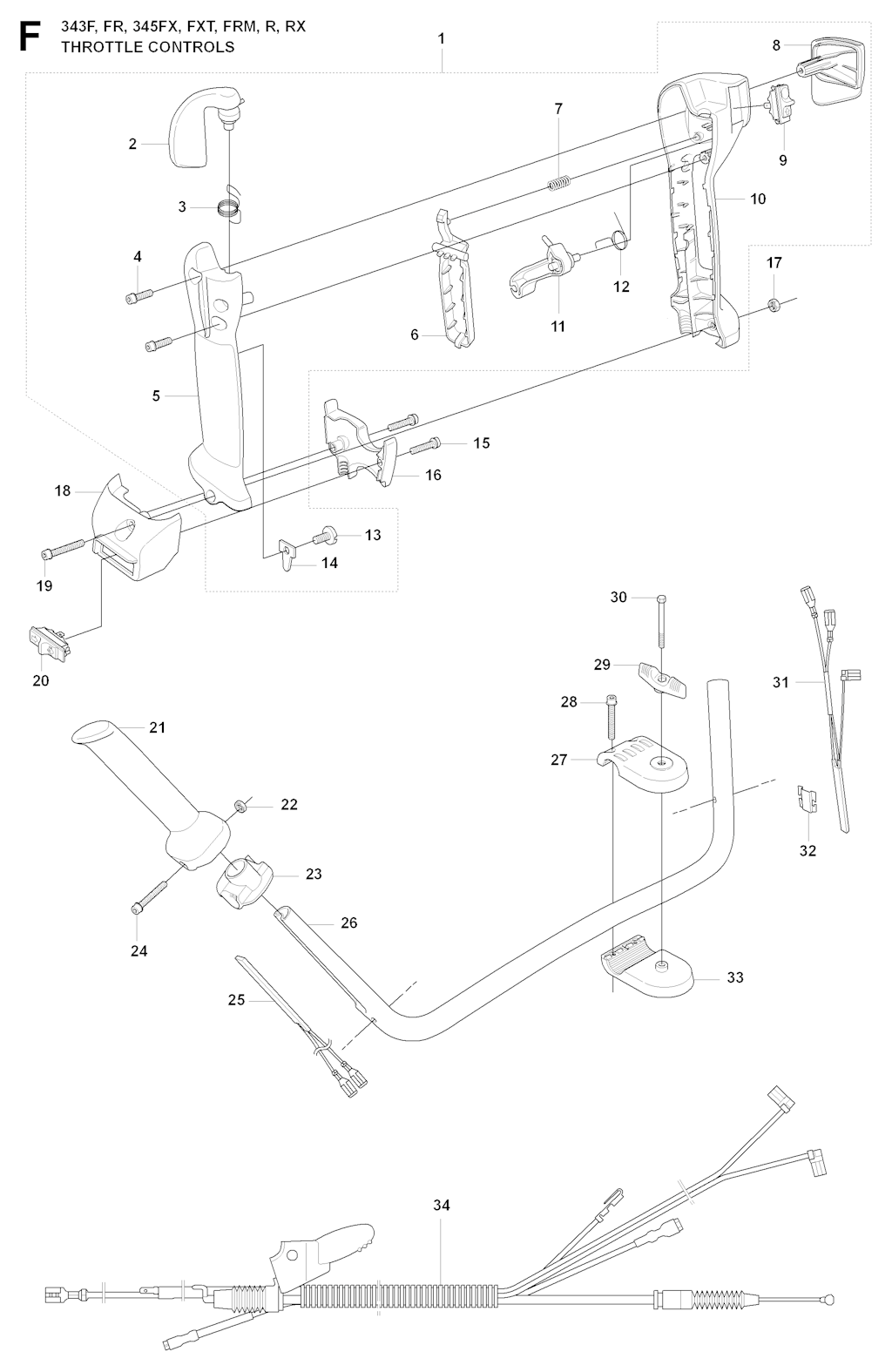 Explosionszeichnung Ersatzteile