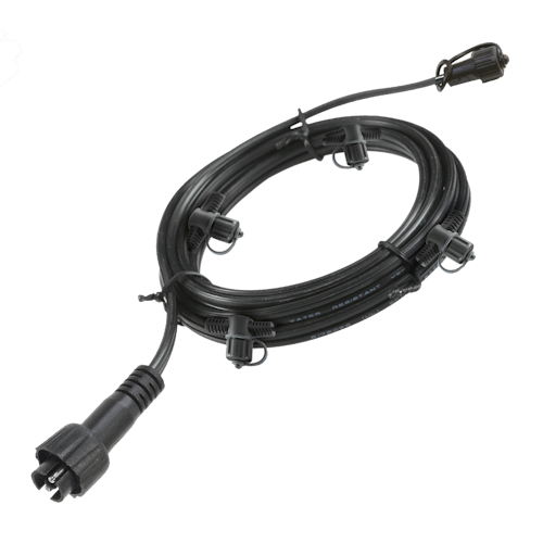 Garden Lights Hauptkabel SPT-3 mit 6 Anschlüssen, 15 Meter