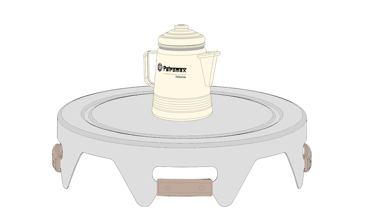 Petromax Deckel für Feuerschale Tyropit