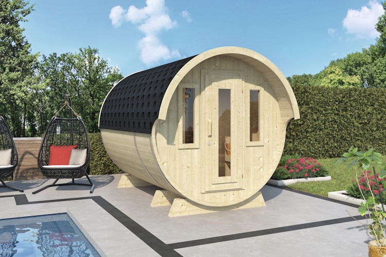 Wolff Finnhaus Saunafass 330 de luxe