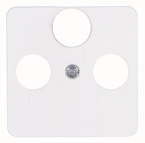 Kopp Antennenabdeckung TV/RF/SAT EUROPA arktis-weiß