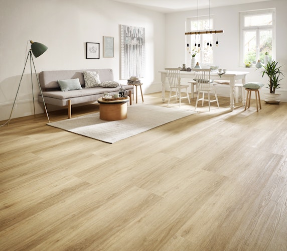 KWG Antigua professional Schindeleiche Designvinyl Fertigfußboden Landhausdiele 181,5x30,5 cm