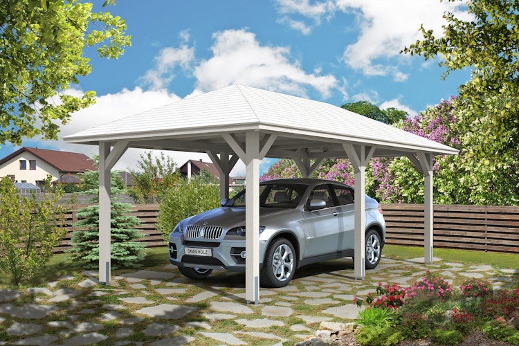 Skan Holz Carport Taunus 374 x 656 cm