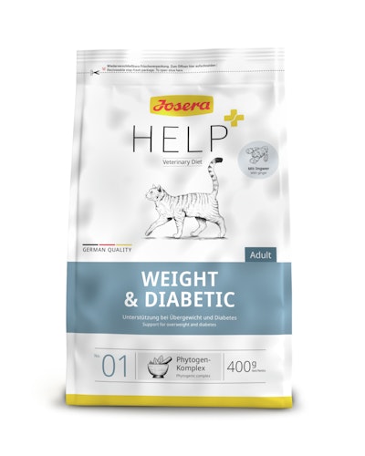 Josera Weight und Diabetic Katzenspezialfutter