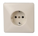 Vorschaubild Kopp Schutzkontakt- Steckdose creme-weiß