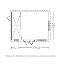 Vorschaubild Skan Holz 45 mm Gartenhaus Esbjerg/Freizeithaus 1/2
