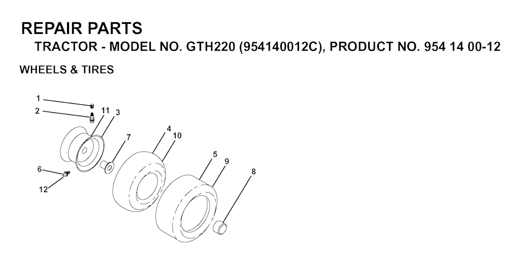 Explosionszeichnung Ersatzteile