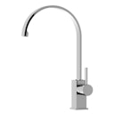 Vorschaubild Wasserhahn Küchenarmatur, QU, mit 360° schwenkbarem flachem U-Auslauf, Verchromt
