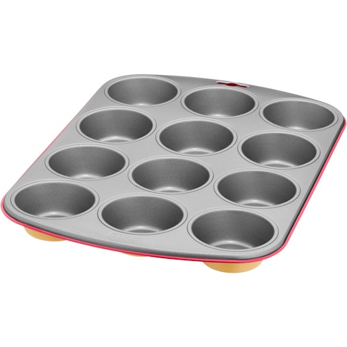 Kaiser Muffinform für 12 Muffins Happy Colors "happy bicolor"