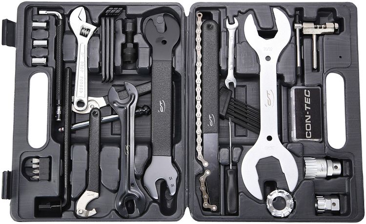 CONTEC Werkzeugkoffer TFM-330 36-teilig schwarz