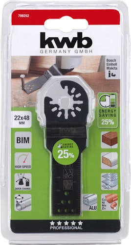 kwb Akku Top Tauchsägeblatt Met.22mm AKKU 709252
