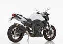 Vorschaubild SHARK SLIP-ON Aluminium eloxiert schwarz SRC 4 für YAMAHA FZ1,FZ1 Fazer EURO3  