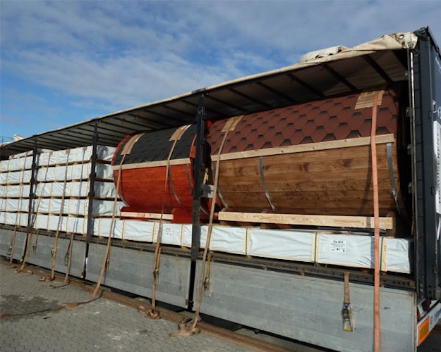 Wolff Finnhaus Saunafass Fasssauna 330 (2-Raum)