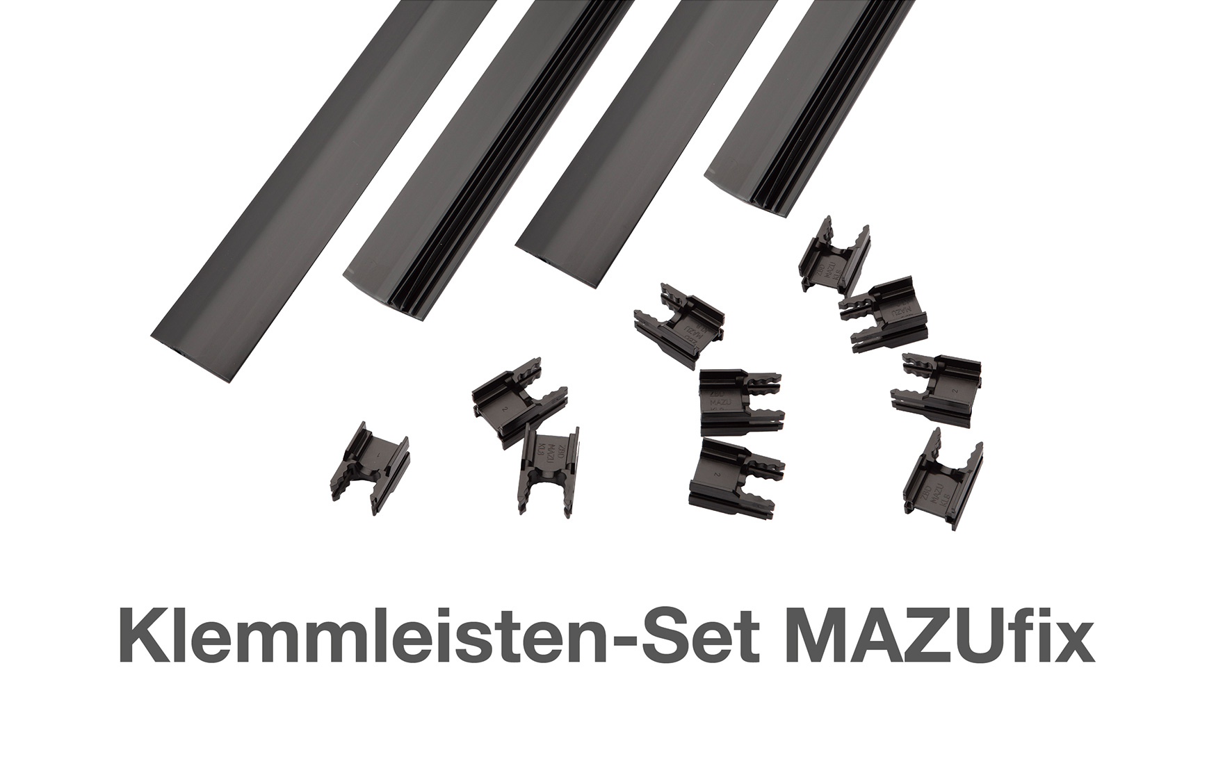 dz MAZUfix Klemmleisten-Set für Einzeltore 8/6/8