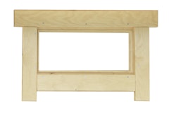 Wolff Finnhaus Einzelfenster feststehend (für Pavillon Wanja)- 45 mmZubehörbild