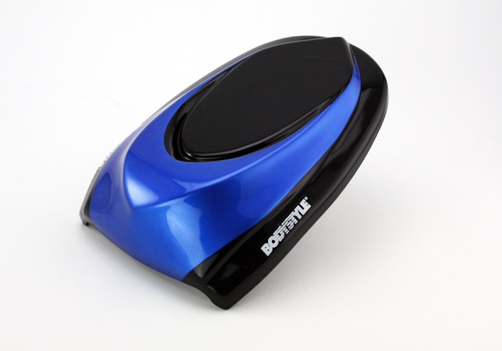 BODYSTYLE Sportsline Sitzkeil ABS Kunststoff blau/schwarz für SUZUKI GSX-S 750 