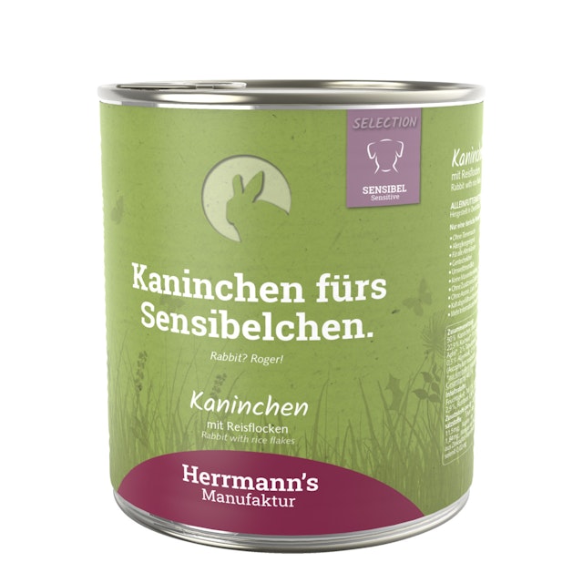 Herrmann's Selection Sensibel / Sensitiv 800g Dose HundenassfutterVorschaubild