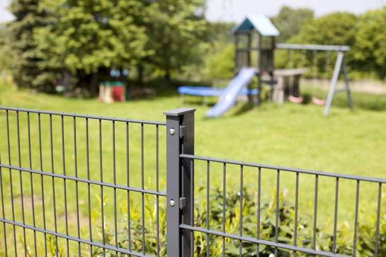 dz Zaunset PICO 6/5/6 Pfosten VAP mit Profilabdeckschiene