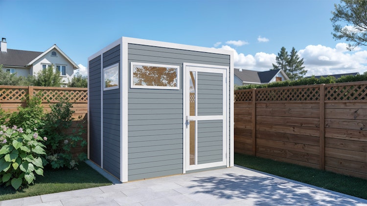 Bertilo Gartenhaus Cubus 2 - 19 mm