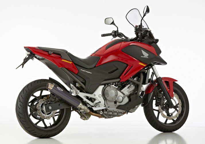 SHARK SLIP-ON Carbon  SRC 4 für HONDA Integra 700,Integra 750,NC700S,NC700X,NC750S,NC750X EURO3  