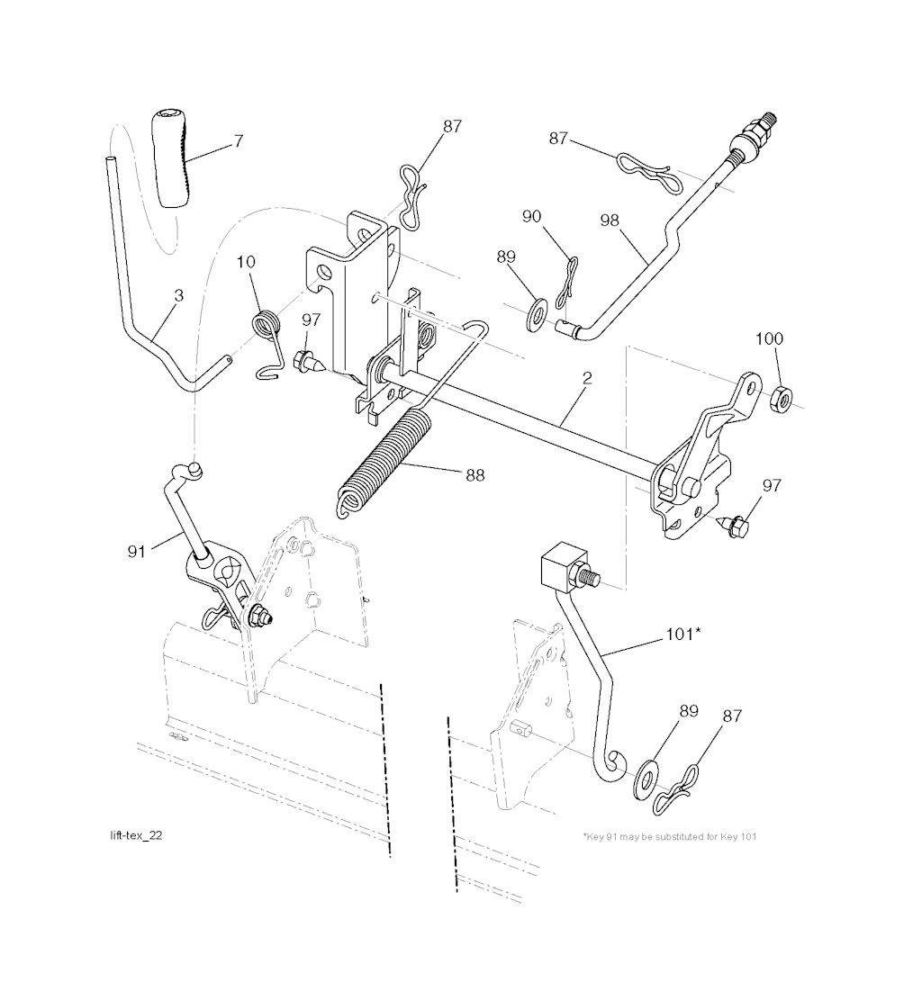 Explosionszeichnung Ersatzteile