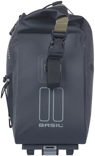 Basil Navigator Storm Gepäckträgertasche schwarz