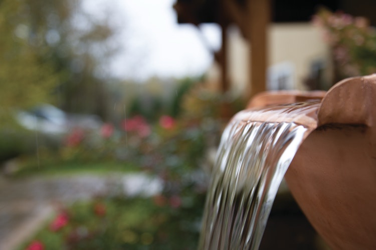 Oase Kupferschale Quadratisch 50