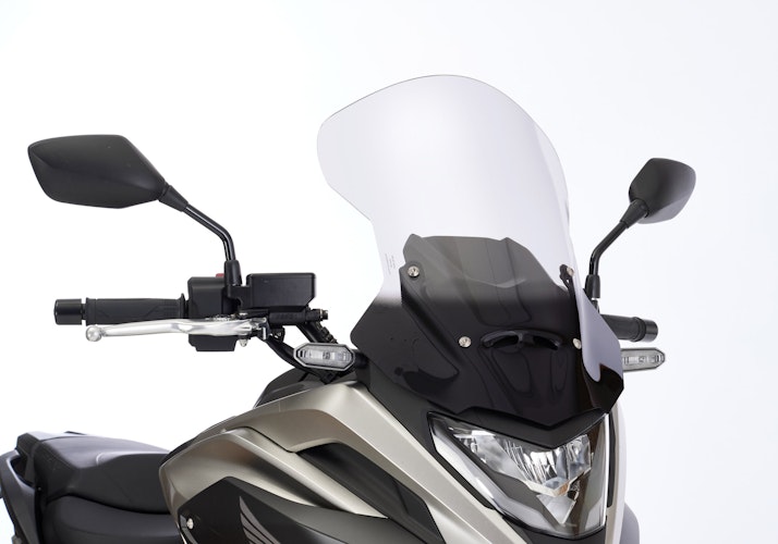 ERMAX Windschutzscheibe Acrylic durchsichtig Grau getönt für HONDA NC750X